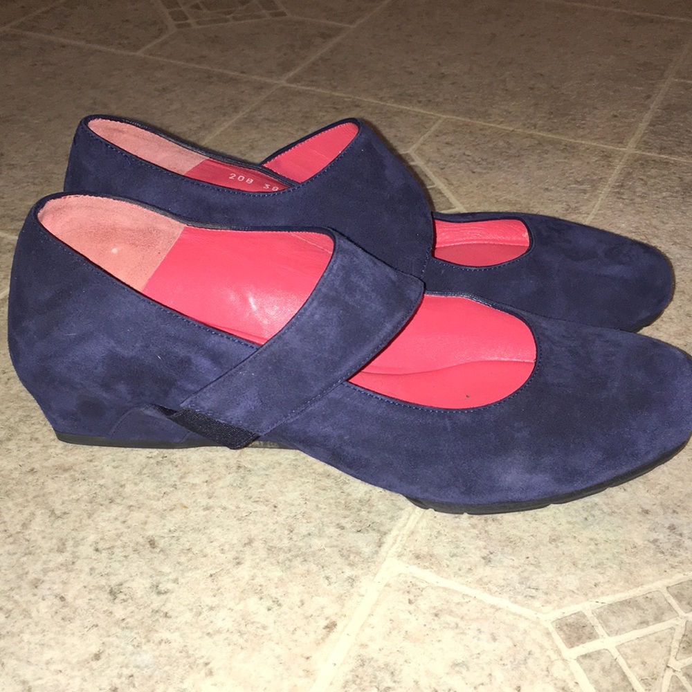 Made in italy POS OLE ROUGE NAVY SUEDE SHO…